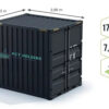 Container 10 Fuß High Cube