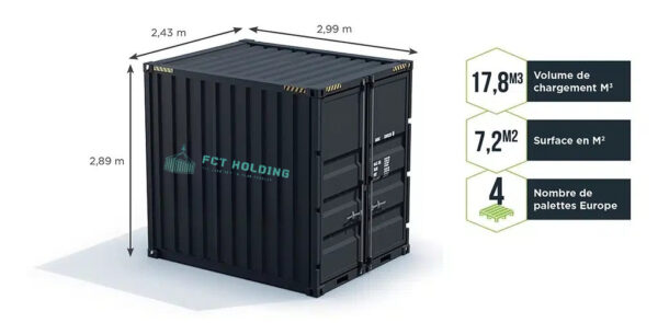 Container 10 Fuß High Cube