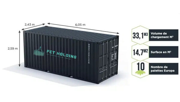 Container 20 Fuß Dry