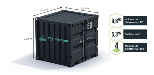 Container 8 Fuß Dry